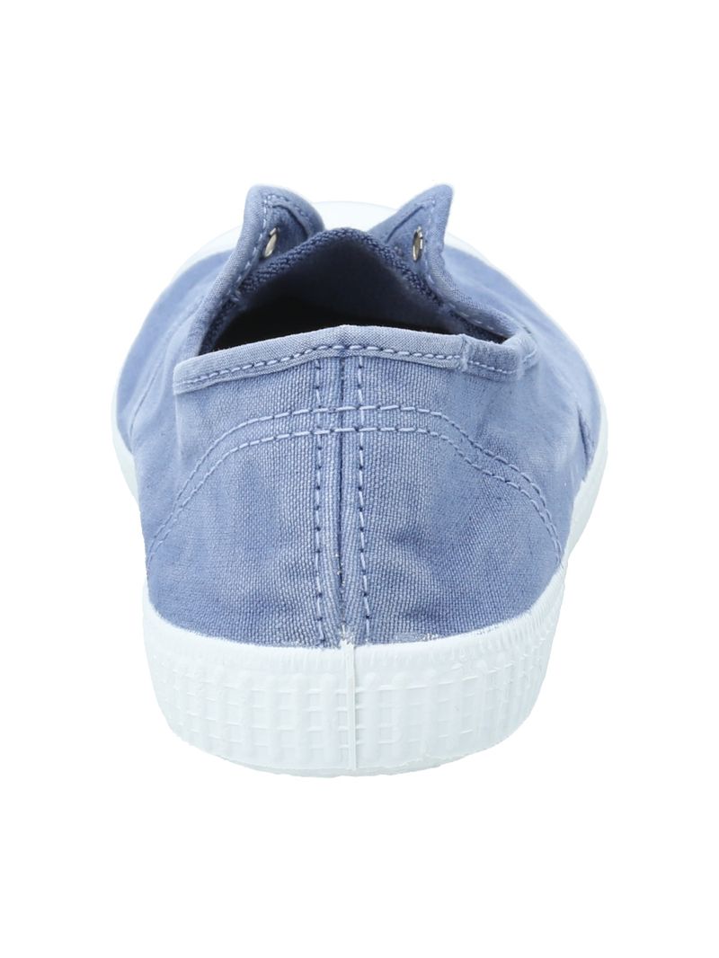 Zapatilla Algodón Orgánico Mujer Greece Azul Rockford