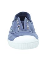 Zapatilla Algodón Orgánico Mujer Greece Azul Rockford