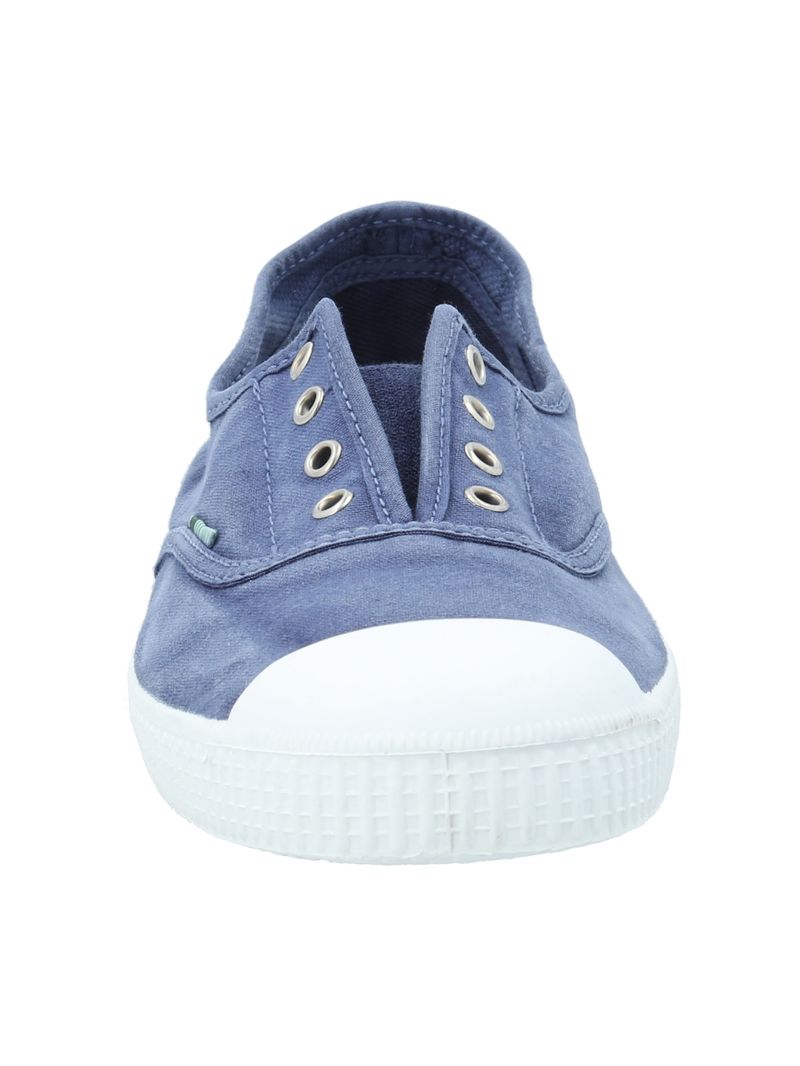 Zapatilla Algodón Orgánico Mujer Greece Azul Rockford