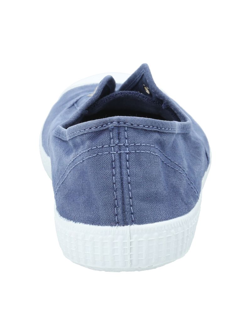 Zapatilla Algodón Orgánico Mujer Greece Azul Rockford