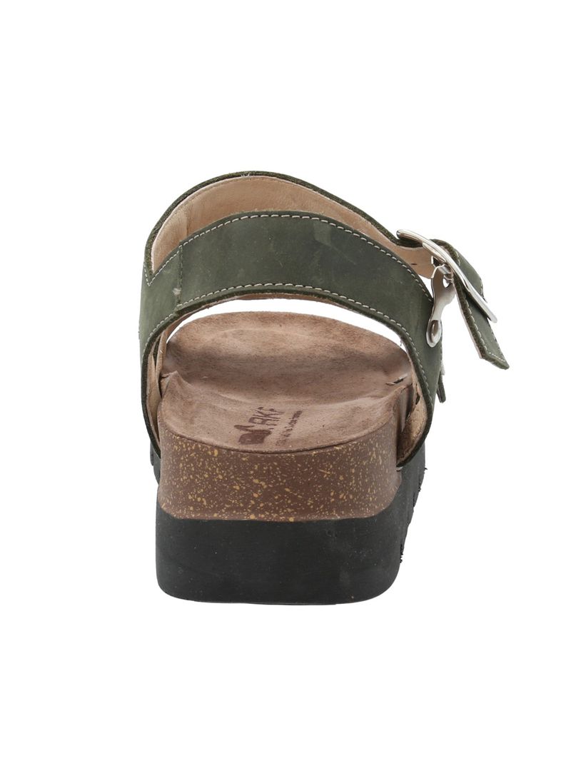 Sandalia Cuero Mujer Phoenix Verde Rockford