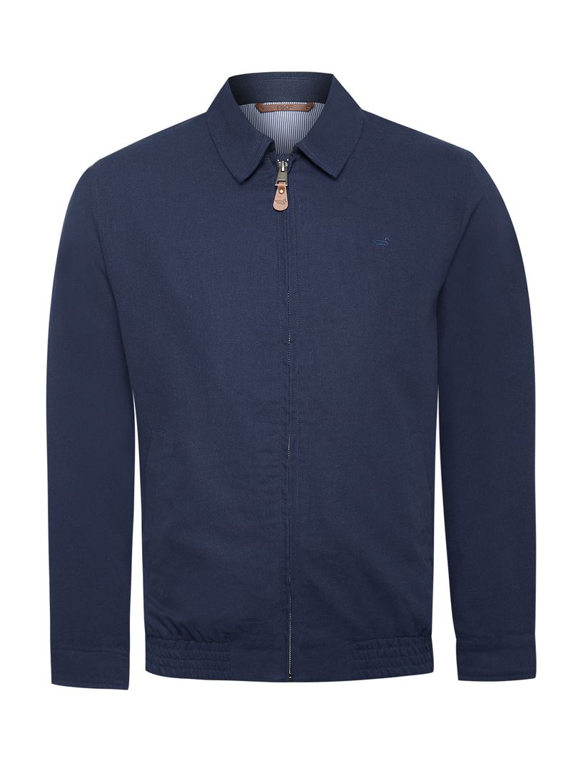 Chaqueta Lino Hombre Verona Azul Rockford