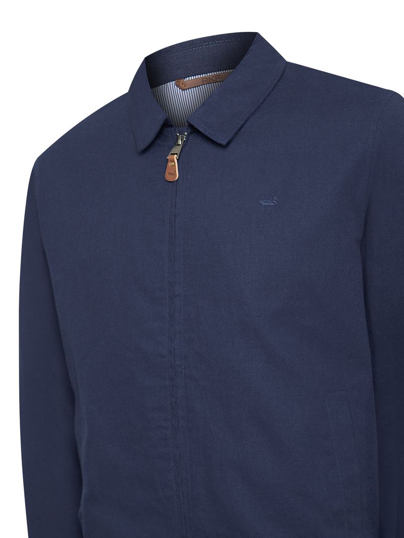Chaqueta Lino Hombre Verona Azul Rockford