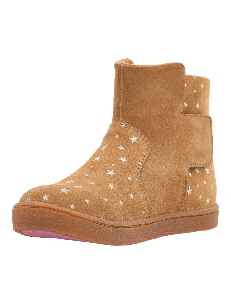 Bota Gamuza Niña Bonnie Café