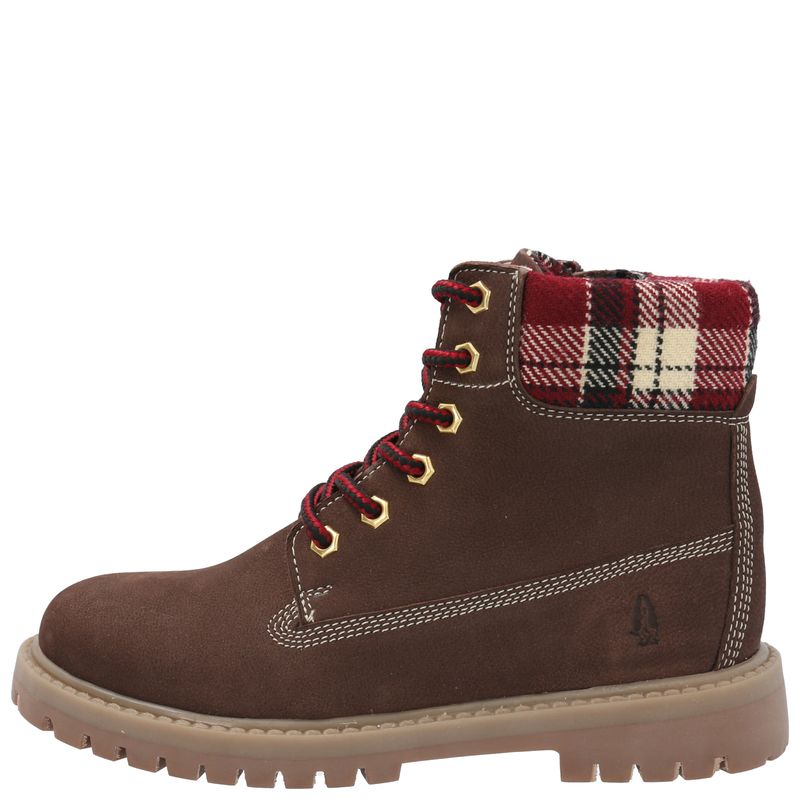 Botín Cuero Niño Baco  Café