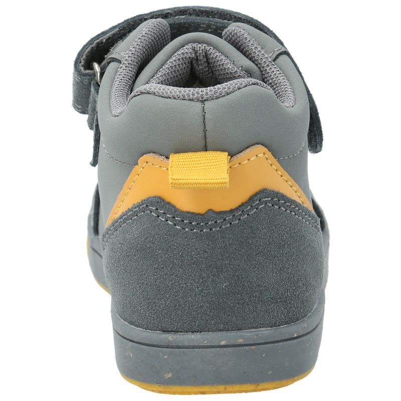 Botín Cuero Niño Broke  Gris