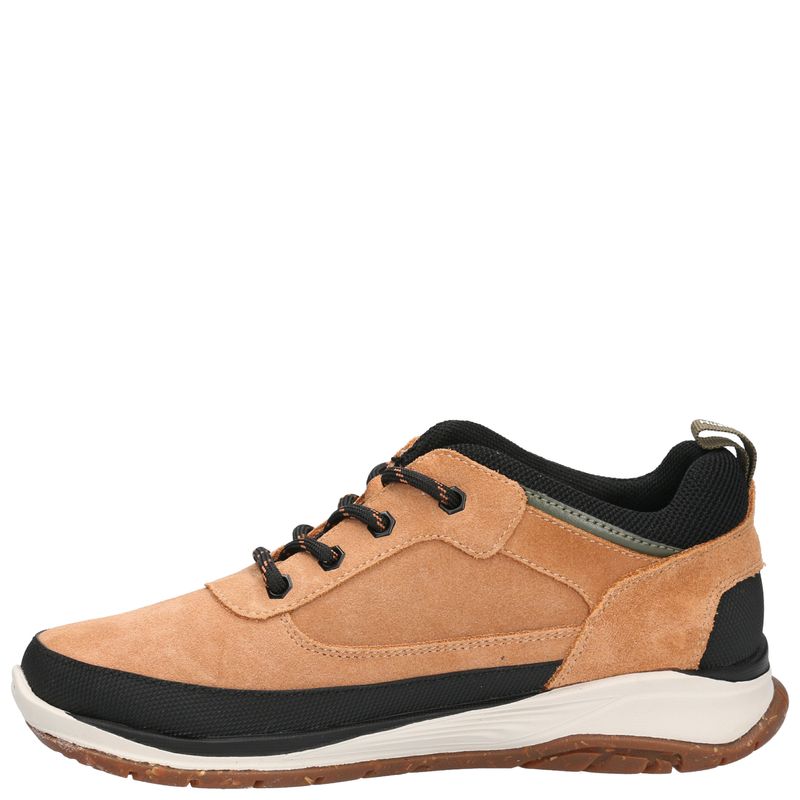 Zapatilla Cuero Niño Birke Café