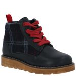 Botín Cuero Niño Fallbroke Azul