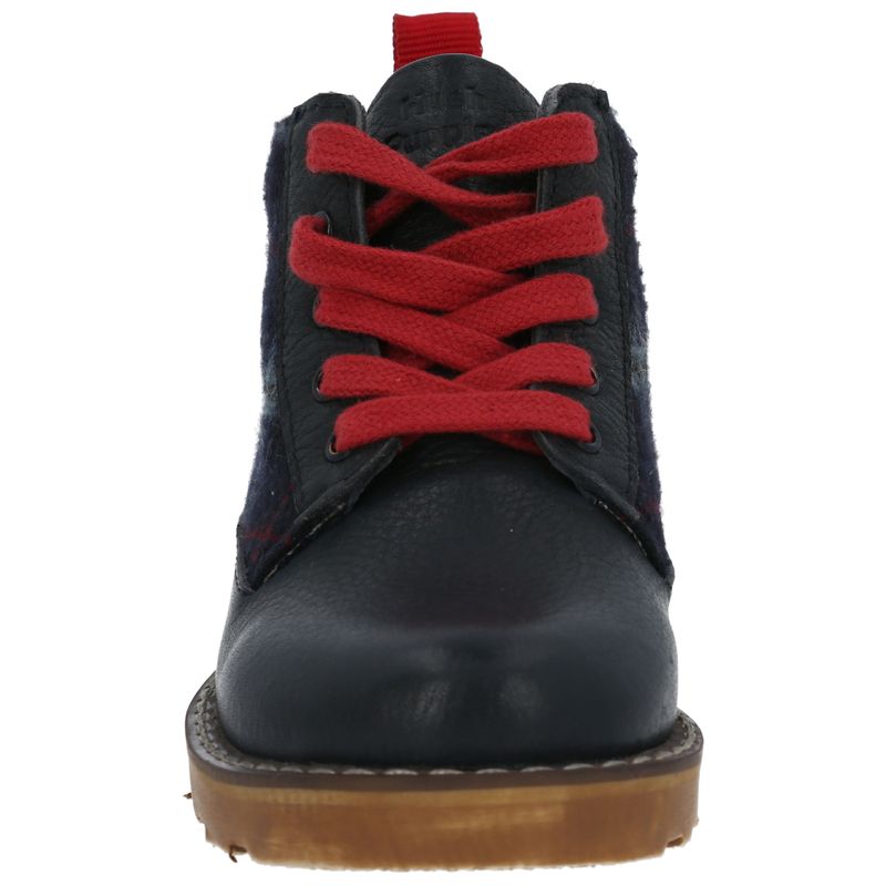 Botín Cuero Niño Fallbroke Azul