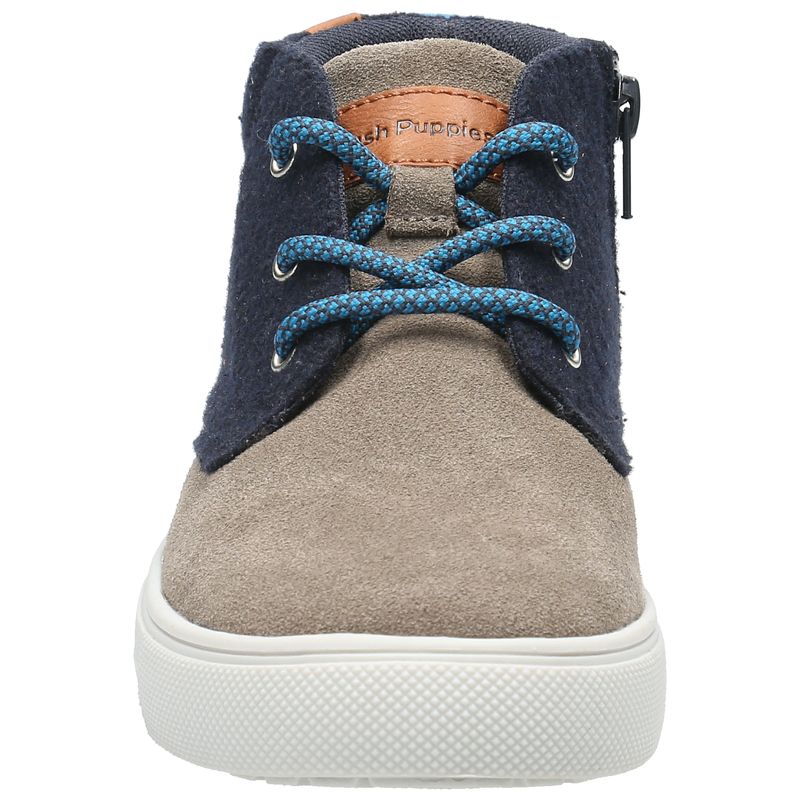 Botín Cuero Niño Connor-K Café