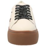 Zapatilla Cuero Niña Quens Beige