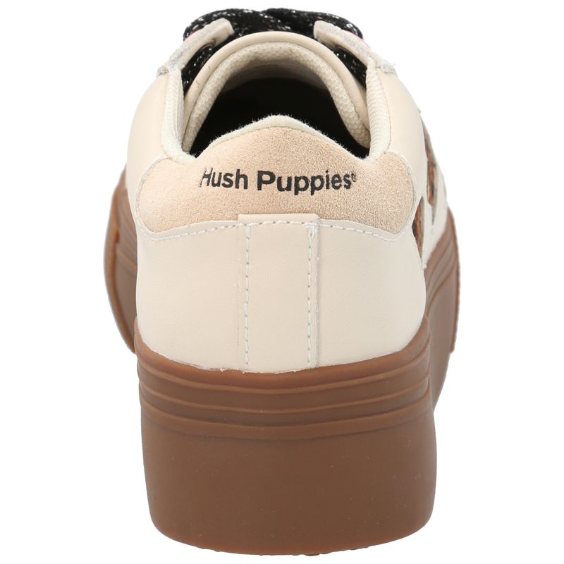 Zapatilla Cuero Niña Quens Beige