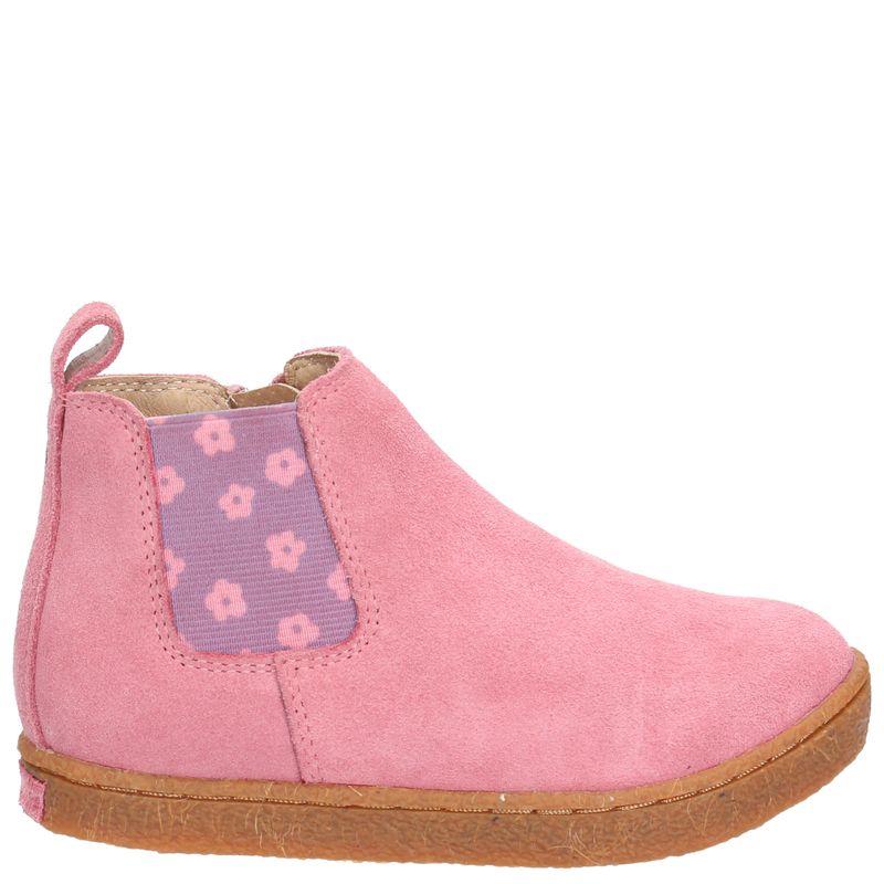 Botín Gamuza Niña Piombino Rosado