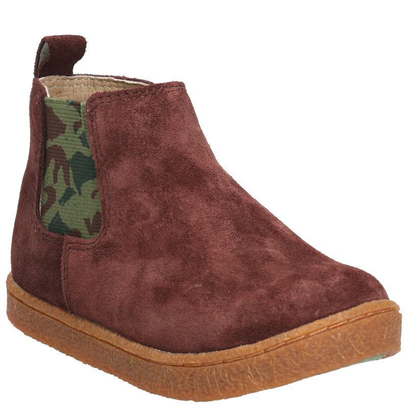 Botín Gamuza Niño Piombino Café