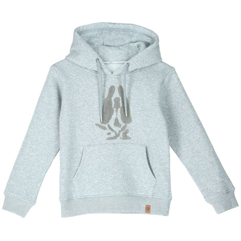 Polerón Niña Hound Gris