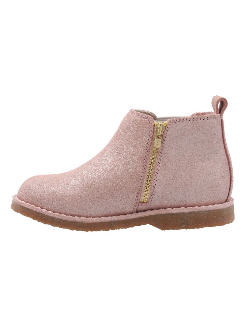 Botin Cuero Niña Fiji Rosado