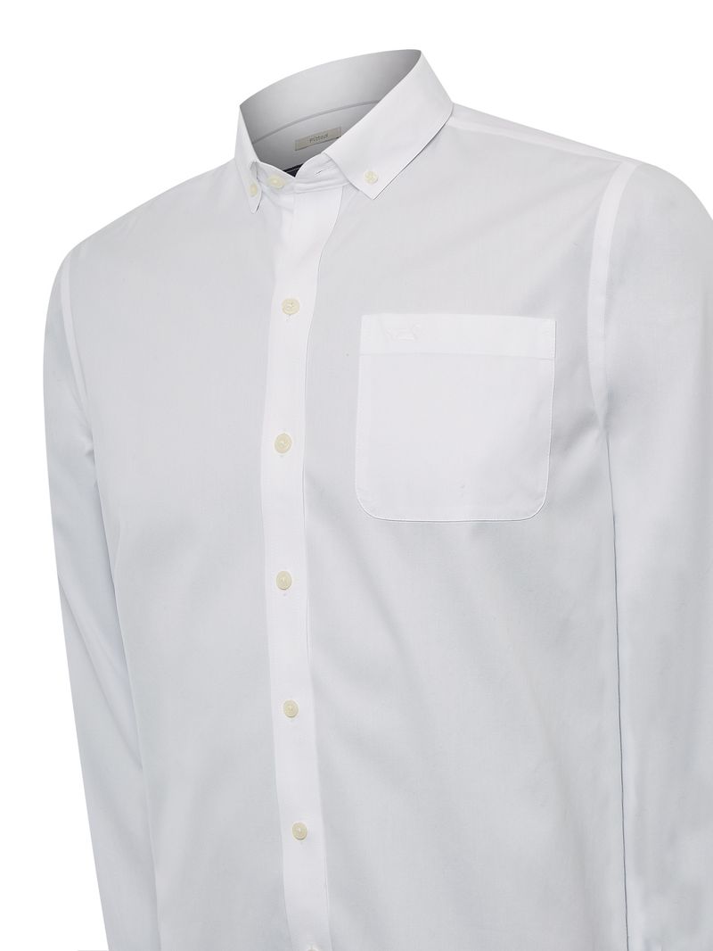 Camisa Algodón Hombre Farifax Blanco Rockford