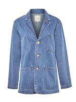 Chaqueta Algodón Mujer Lime Azul Rockford