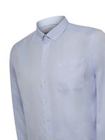 Camisa Algodón Hombre Farifax Azul Rockford