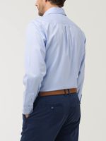 Camisa Algodón Hombre Farifax Azul Rockford