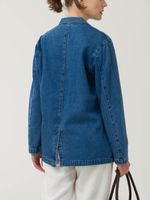 Chaqueta Algodón Mujer Lime Azul Rockford