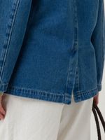 Chaqueta Algodón Mujer Lime Azul Rockford