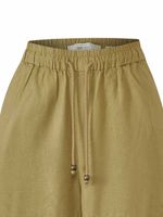 Pantalón Lino Orgánico Mujer Fuji Verde Rockford