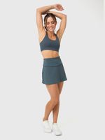 Falda Mujer Court Gris Bsoul