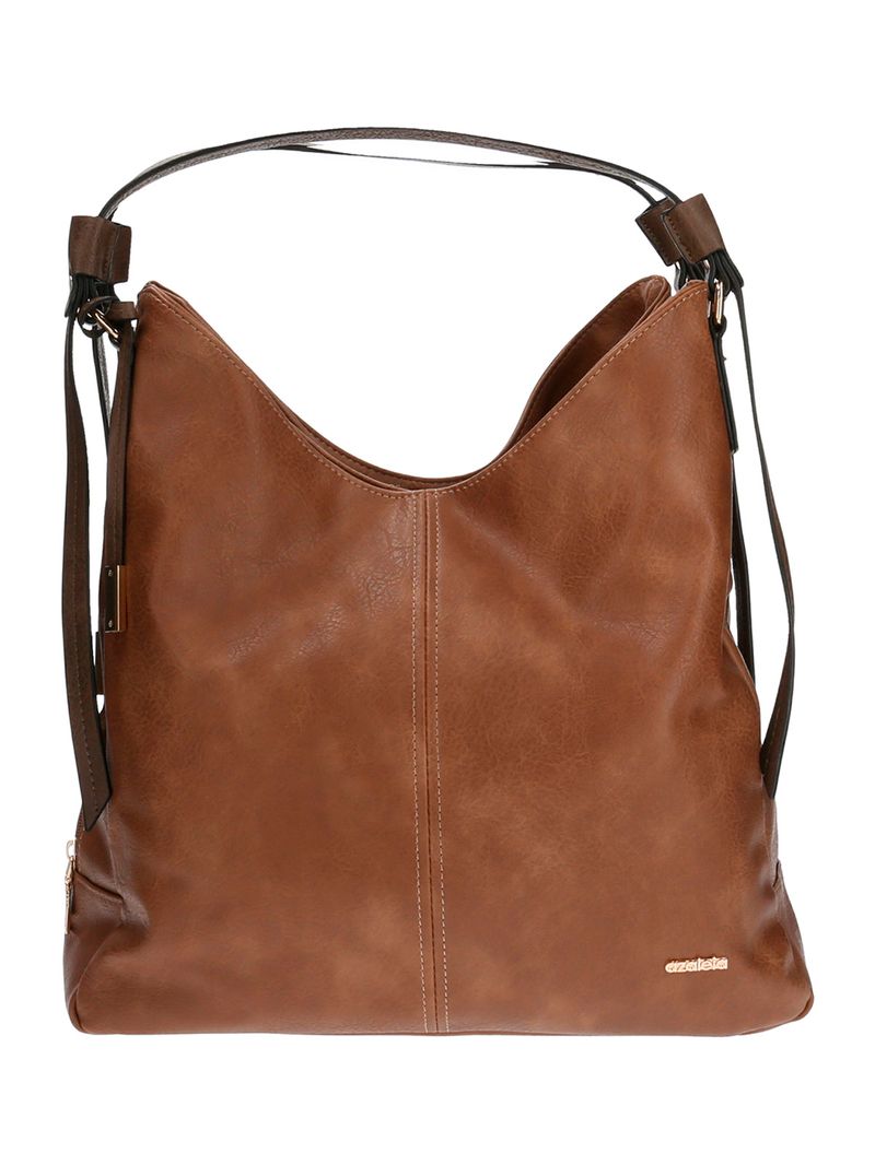 Cartera Mujer Co Giovanni Hobo Café Azaleia