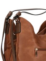 Cartera Mujer Co Giovanni Hobo Café Azaleia