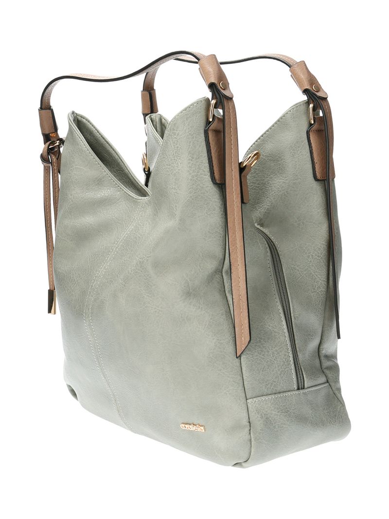 Cartera Mujer Co Giovanni Hobo Verde Azaleia
