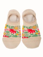 Calcetín Algodón Mujer Inv Parque Beige/Crudo Azaleia