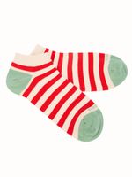 Calcetín Algodón Mujer Ped Line Blanco Azaleia