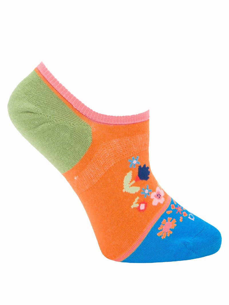 Calcetín Algodón Mujer Inv Mistik Multicolor Azaleia