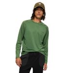 Polera Manga Larga Hombre Tech Verde Merrell