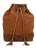 Mochila Cuero Mujer Gene Back Café Rockford
