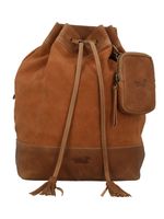 Mochila Cuero Mujer Gene Back Café Rockford