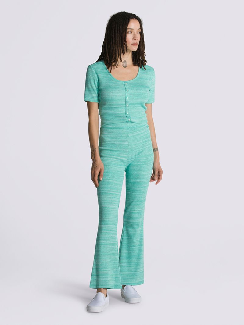 Pantalón Cosmos Flare Pant Clearly Aqua