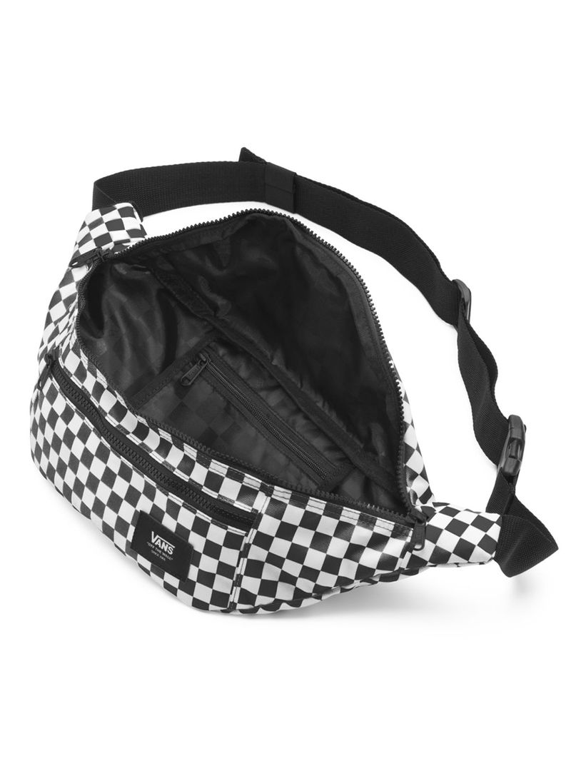 Mochila Ward Cross Body Pack Black-White Check