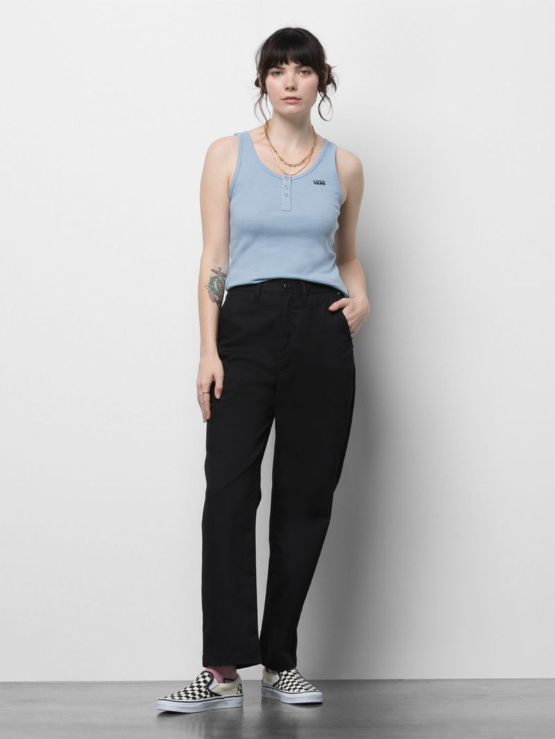 Pantalón Authentic Wmn Chino Black