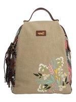 Mochila Textil Mujer Jointi Back Beige Rockford