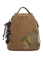 Mochila Textil Mujer Jointi Back Café Rockford