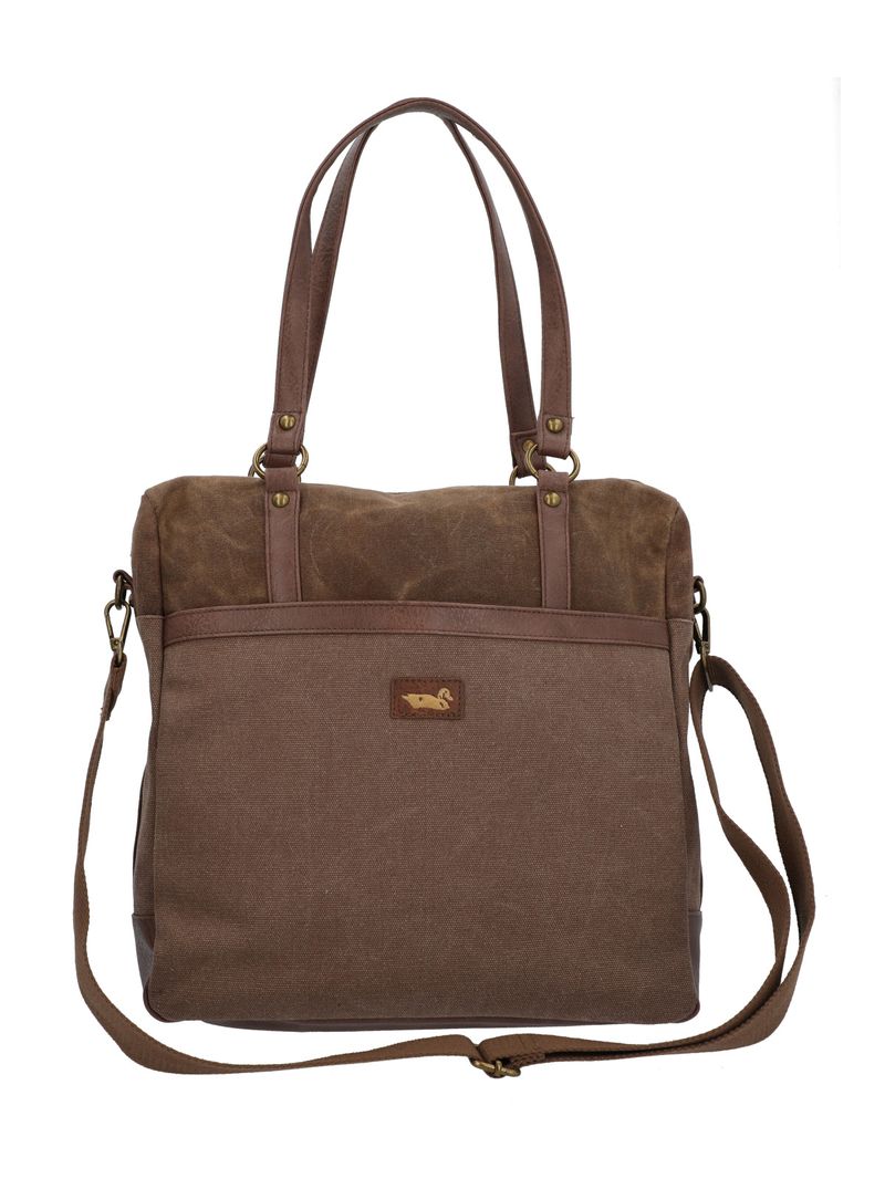 Cartera Textil Mujer Atzi Bag Café Rockford