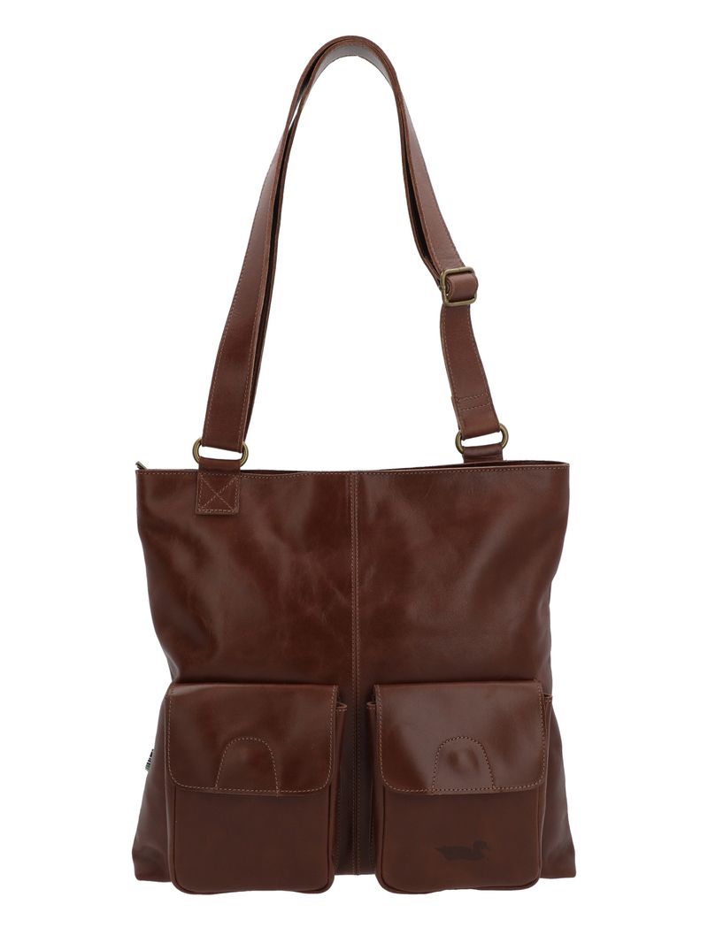 Cartera Cuero Mujer Gillian Bag Café Rockford