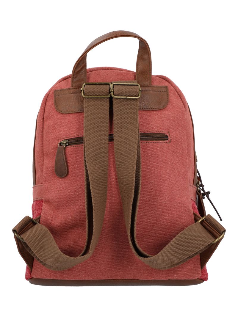 Mochila Textil Mujer Nahili Back Rojo Rockford