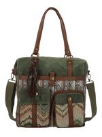Cartera Textil Mujer Atzi Bag Verde Rockford