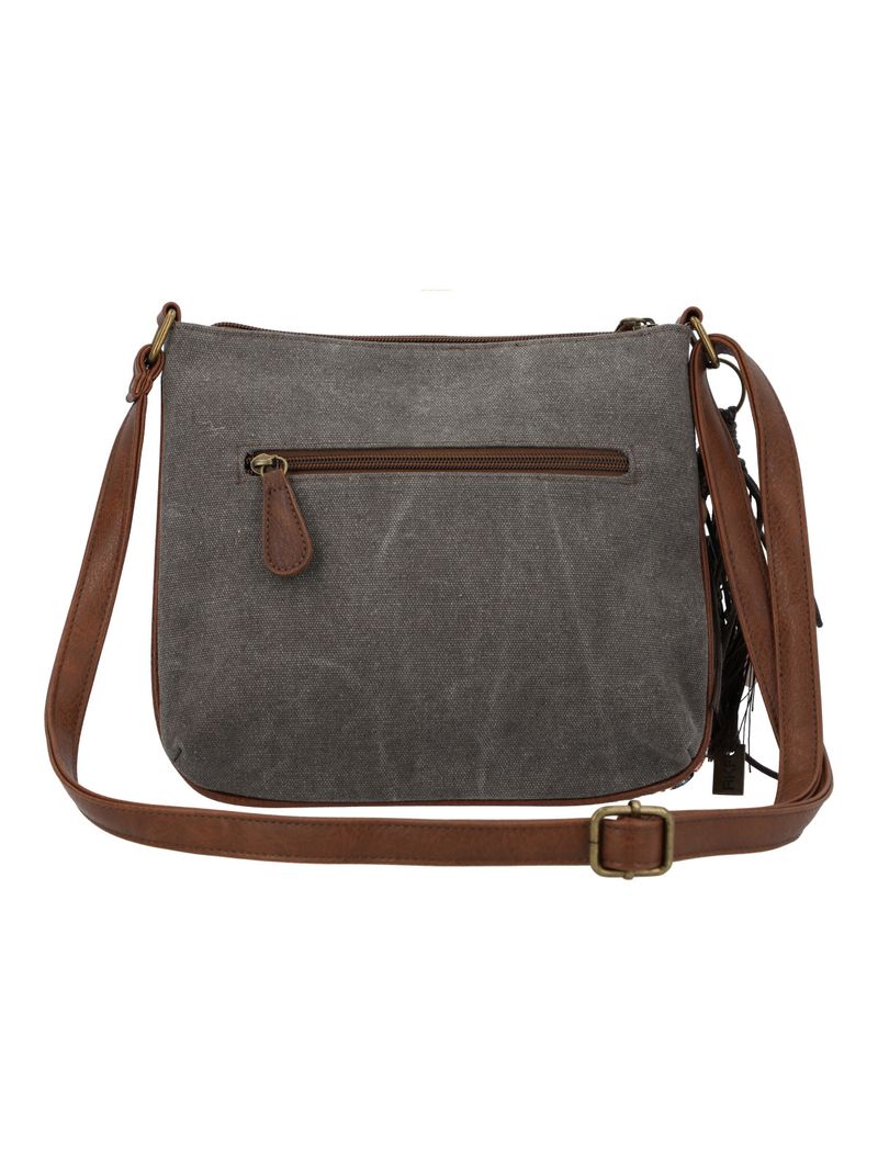 Cartera Textil Mujer Alikai Cross Gris Rockford