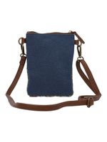 Cartera Textil Mujer Litzai Cross Azul Rockford