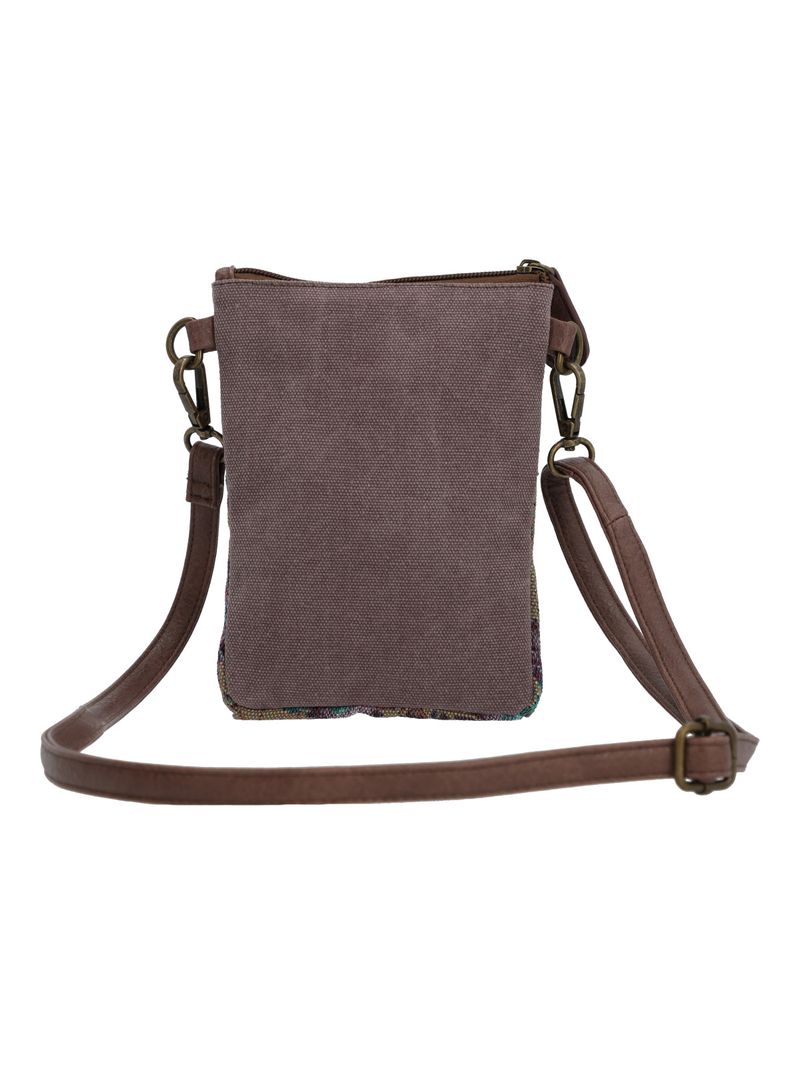 Cartera Textil Mujer Litzai Cross Morado Rockford