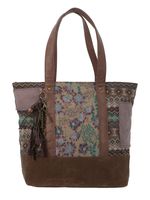Cartera Textil Mujer Faui Tote Café Rockford